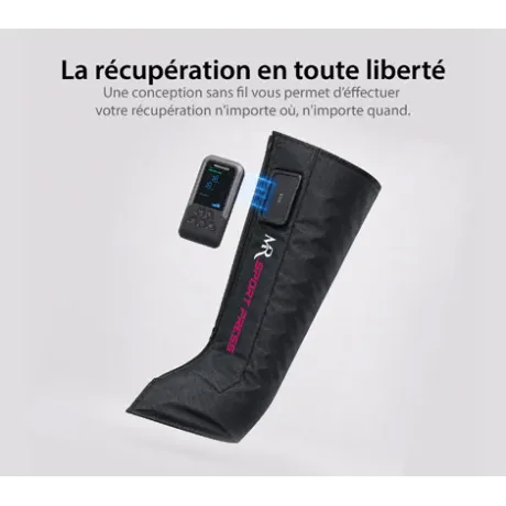 Mr Sport Press Appareil de pressothérapie 4 en 1